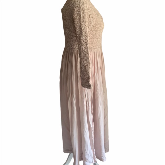 Vintage Bonnie Strauss vintage Y2K babydoll maxi dress sz8 - Picture 3 of 7